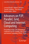 Cover: Advances on P2P, Parallel, Grid, Cloud and Internet Computing - Springer