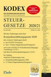 Abbildung von: KODEX Steuergesetze 2020/21 - Linde