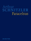 Cover: Arthur Schnitzler: Werke in historisch-kritischen Ausgaben / Paracelsus - De Gruyter