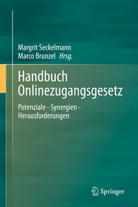 Abbildung von: Handbuch Onlinezugangsgesetz - Springer