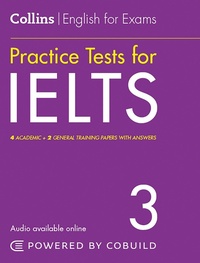 Enlarge image Cover: IELTS Practice Tests Volume 3 - Collins