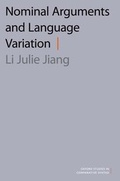 Cover: Nominal Arguments and Language Variation - Oxford University Press Inc