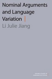 Enlarge image Cover: Nominal Arguments and Language Variation - Oxford University Press Inc