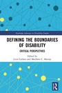 Cover: Defining the Boundaries of Disability - Routledge