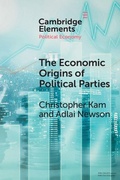 Cover: The Economic Origin of Political Parties - Cambridge University Press