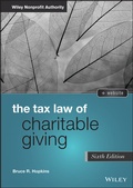 Cover: The Tax Law of Charitable Giving - Wiley