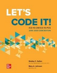 Enlarge image Cover: Loose Leaf for Let's Code It! ICD-10-CM/PCs 2019-2020 Code Edition - McGraw-Hill Education