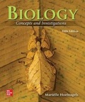 Cover: Loose Leaf for Biology: Concepts and Investigations - McGraw-Hill Education