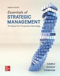 Cover: Loose-Leaf Essentials of Strategic Management: The Quest for Competitive Advantage - McGraw-Hill Education
