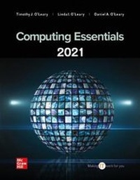 Enlarge image Cover: Loose Leaf for Computing Essentials 2021 - McGraw-Hill Companies
