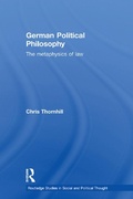 Cover: German Political Philosophy - Routledge