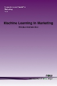 Enlarge image Cover: Machine Learning in Marketing - now publishers Inc