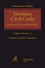Cover: German Civil Code Volume I - C.H.Beck Digital