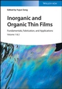 Cover: Inorganic and Organic Thin Films - Wiley-VCH