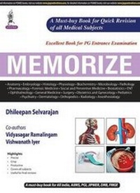 Enlarge image Cover: Memorize - Jaypee Brothers Medical Publishers