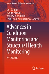 Enlarge image Cover: Advances in Condition Monitoring and Structural Health Monitoring - Springer