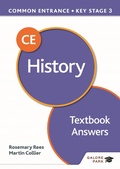 Cover: Common Entrance 13+ History for ISEB CE and KS3 Textbook Answers - Galore Park