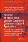 Cover: Advances on Broad-Band Wireless Computing, Communication and Applications - Springer