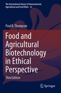 Cover: Food and Agricultural Biotechnology in Ethical Perspective - Springer
