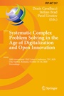Cover: Systematic Complex Problem Solving in the Age of Digitalization and Open Innovation - Springer