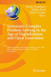 Enlarge image Cover: Systematic Complex Problem Solving in the Age of Digitalization and Open Innovation - Springer