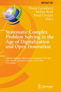 Enlarge image Cover: Systematic Complex Problem Solving in the Age of Digitalization and Open Innovation - Springer