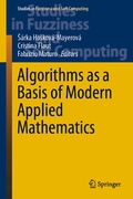 Cover: Algorithms as a Basis of Modern Applied Mathematics - Springer