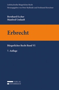 Abbildung von: Erbrecht - Verlag Österreich