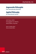 Cover: Angewandte Philosophie. Eine internationale Zeitschrift / Applied Philosophy. An International Journal - Brill Deutschland