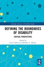 Cover: Defining the Boundaries of Disability - Routledge