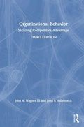 Cover: Organizational Behavior - Routledge