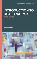 Cover: Introduction to Real Analysis - Chapman & Hall/CRC