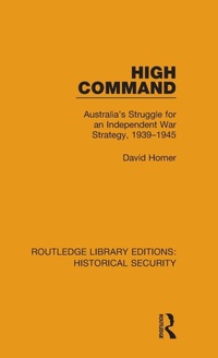 Enlarge image Cover: High Command - Routledge