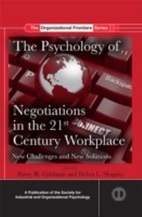 Abbildung von: The Psychology of Negotiations in the 21st Century Workplace - Routledge