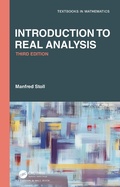 Cover: Introduction to Real Analysis - Chapman & Hall/CRC