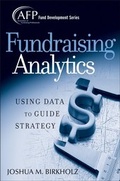 Cover: Fundraising Analytics - Wiley
