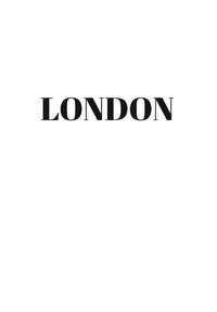 Abbildung von: London - Murre Book Decor