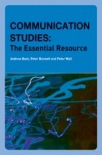 Enlarge image Cover: Communication Studies - Routledge