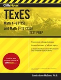 Cover: CliffsNotes TExES Math 4-8 (115) and Math 7-12 (235) - Cliffs Notes