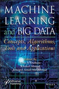 Cover: Machine Learning and Big Data - Wiley