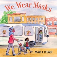 Enlarge image Cover: We Wear Masks - Orca Book Publishers,Canada