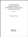 Cover: Universal Grammar in Second-Language Acquisition - Routledge