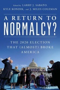 Cover: A Return to Normalcy? - Rowman & Littlefield Publishers