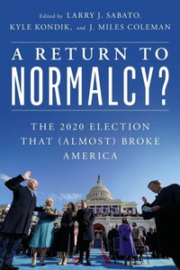 Enlarge image Cover: A Return to Normalcy? - Rowman & Littlefield Publishers