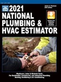Cover: 2021 National Plumbing & HVAC Estimator - Craftsman Book Company
