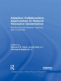 Cover: Adaptive Collaborative Approaches in Natural Resource Governance - Routledge