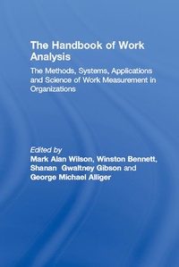 Enlarge image Cover: The Handbook of Work Analysis - Routledge