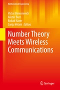 Cover: Number Theory Meets Wireless Communications - Springer