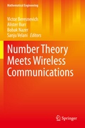 Cover: Number Theory Meets Wireless Communications - Springer