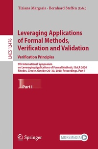 Enlarge image Cover: Leveraging Applications of Formal Methods, Verification and Validation: Verification Principles - Springer